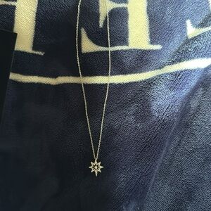 Silver Star Pendant Necklace pamdora